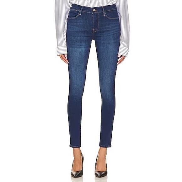 Rosie Lilac High Rise Skinny Stretch Denim Jeans